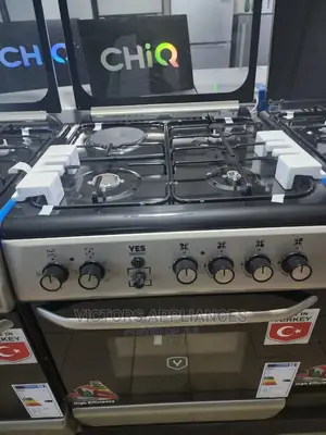 Yes 3 Gas 1 Electric Cooker 60x60cm Made in Turkey