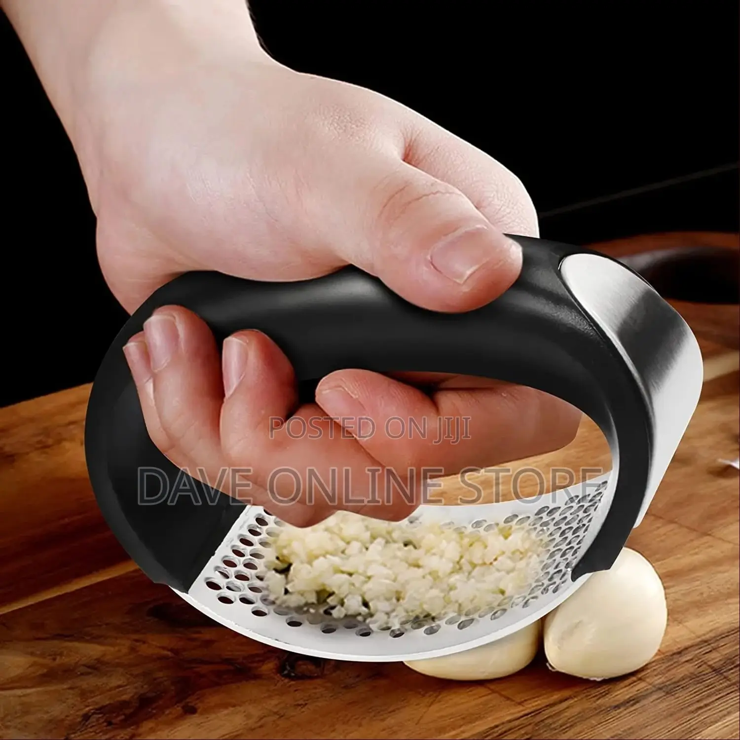 Stainless Steel Garlic Press Rocker