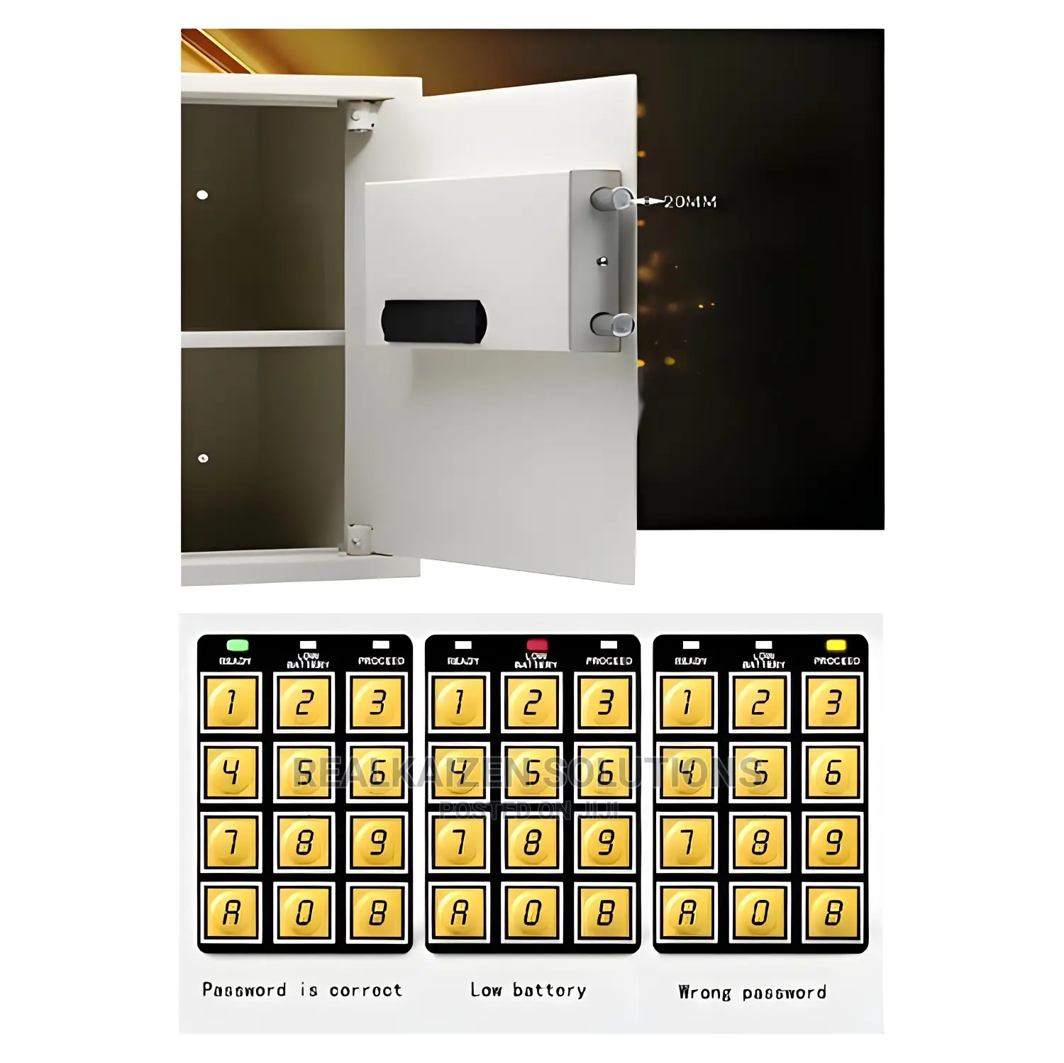 UNIVERSAL Electronic Digital Security Safe Box With Keypad