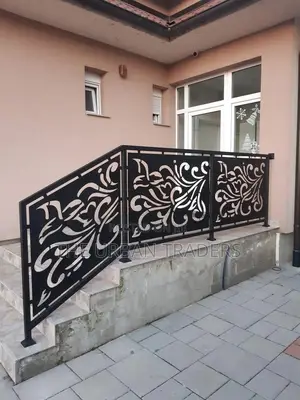 CNC Laser Cut Metal Railings Balcony Panels - Custom Designs