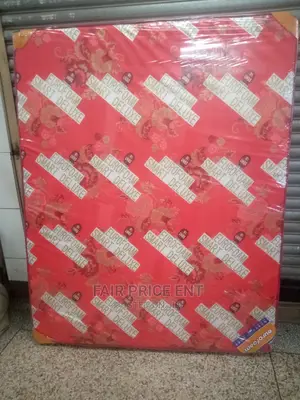 Mattress 6*6 Sealed 6 Inches ( Red)