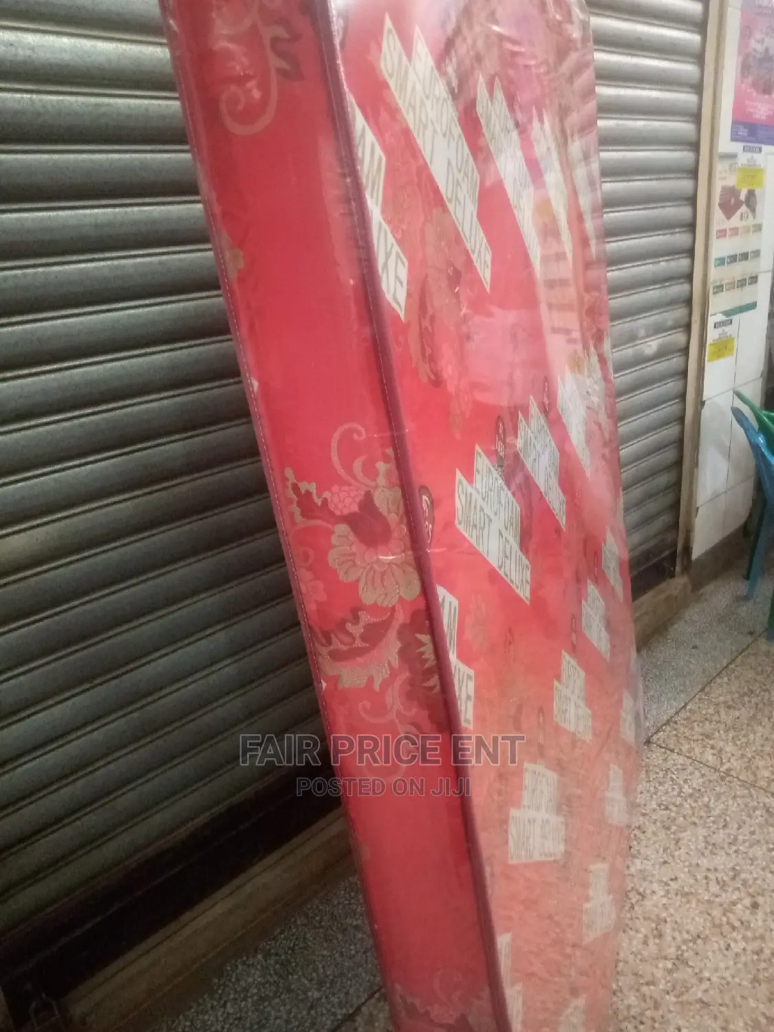 Mattress 6*6 Sealed 6 Inches ( Red)