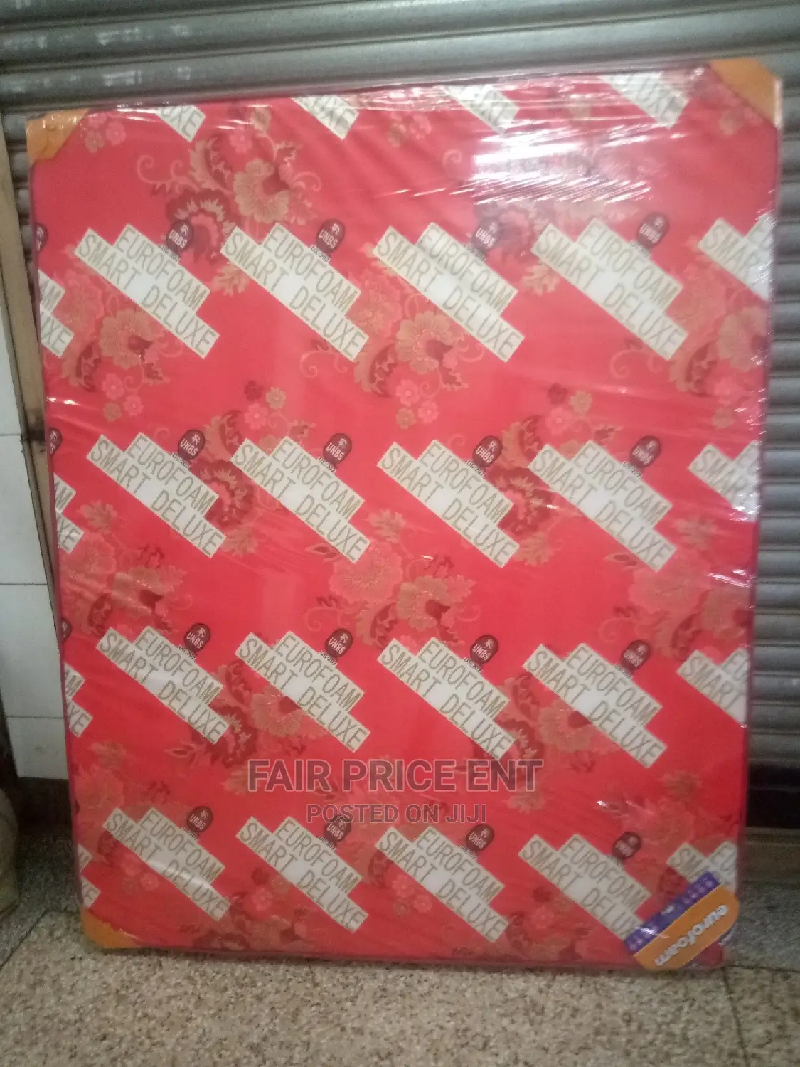 Mattress 6*6 Sealed 6 Inches ( Red)