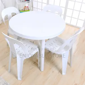 Plastic Table Chairs Set