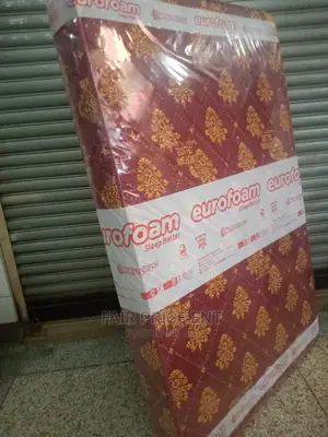 Mattress 4*6 6 Iches Quilted ( Red)