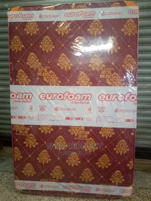 Mattress 4*6 6 Iches Quilted ( Red)