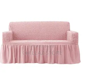 3:1:1 Pink Elastic Sofa Covers