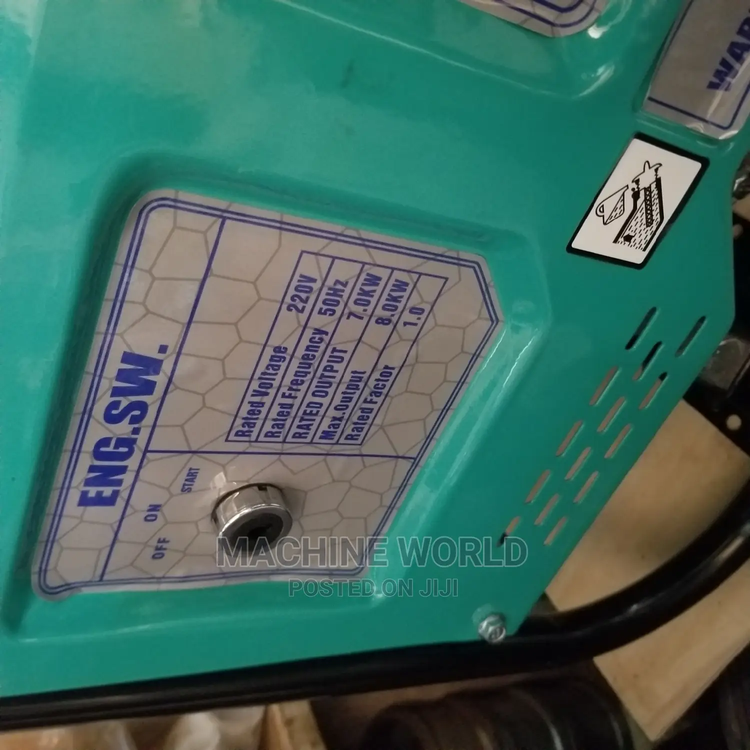 8kva Japanese Generator (Royalty)