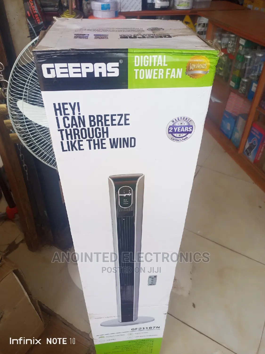 Geepaz Tower Fans