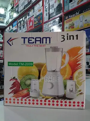 3 in 1 Team Japan Blender With 2 Years Warranty.