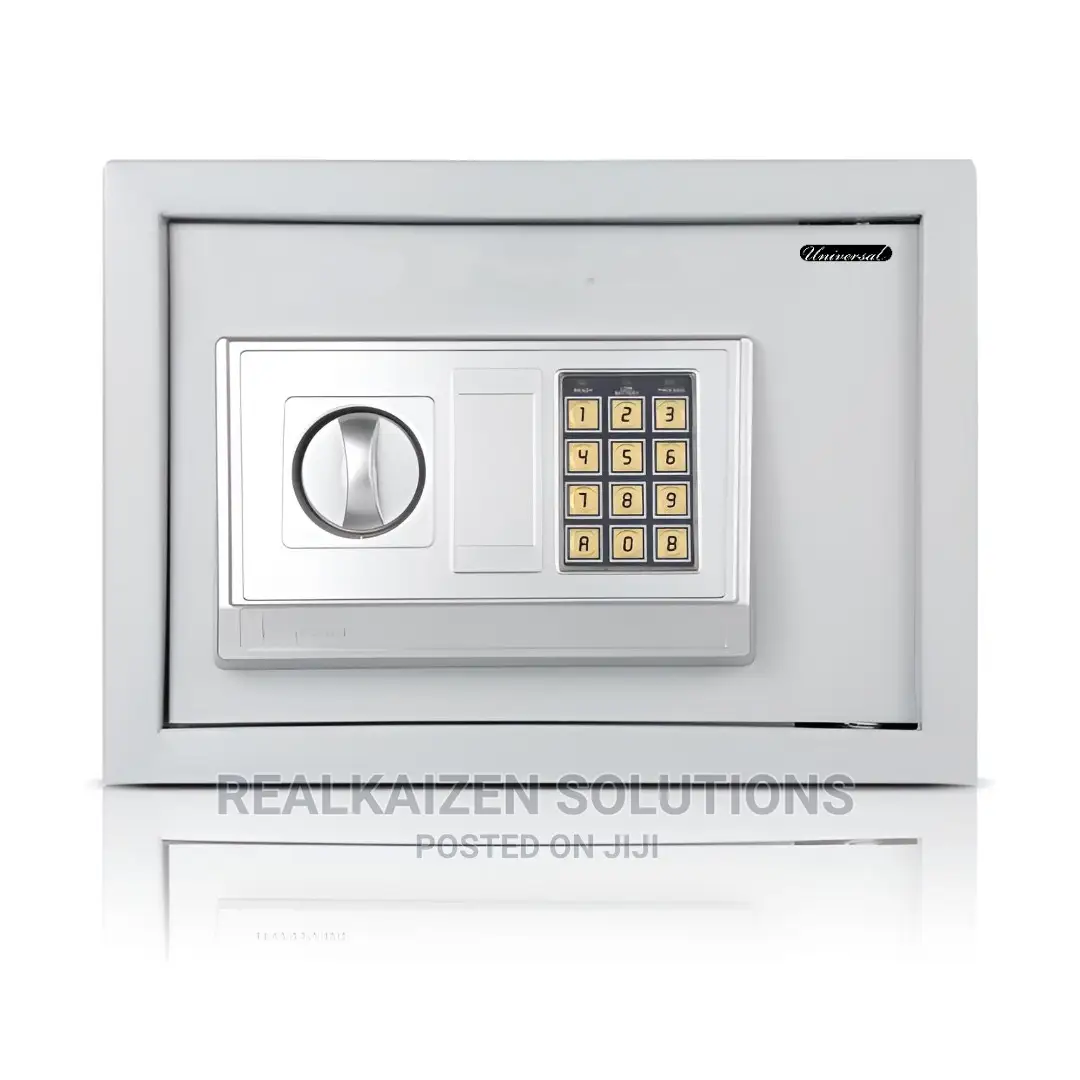 UNIVERSAL 16L Digital Steel Safe Box With Override Keys