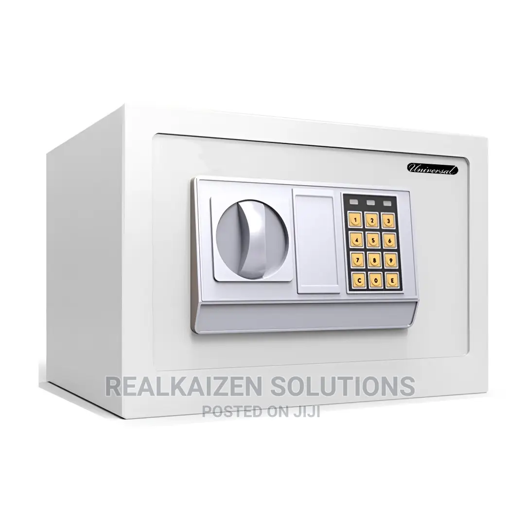 UNIVERSAL 16L Digital Steel Safe Box With Override Keys