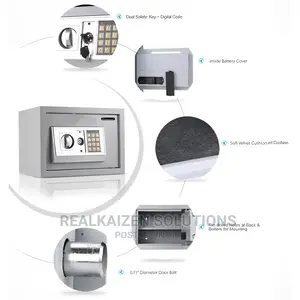 UNIVERSAL 16L Digital Steel Safe Box With Override Keys