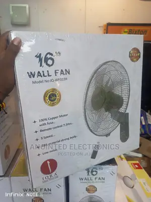 Wall Fans With a Remote