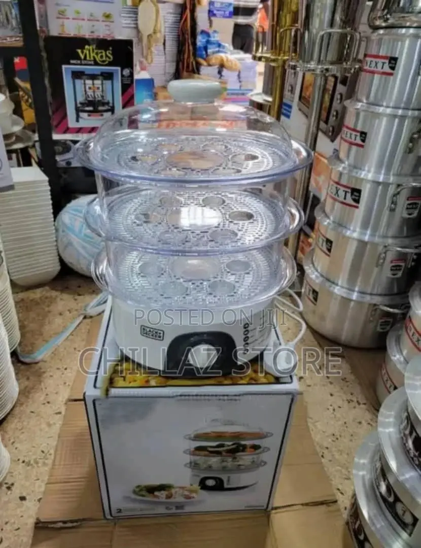 3tier Black and Decker Steamer