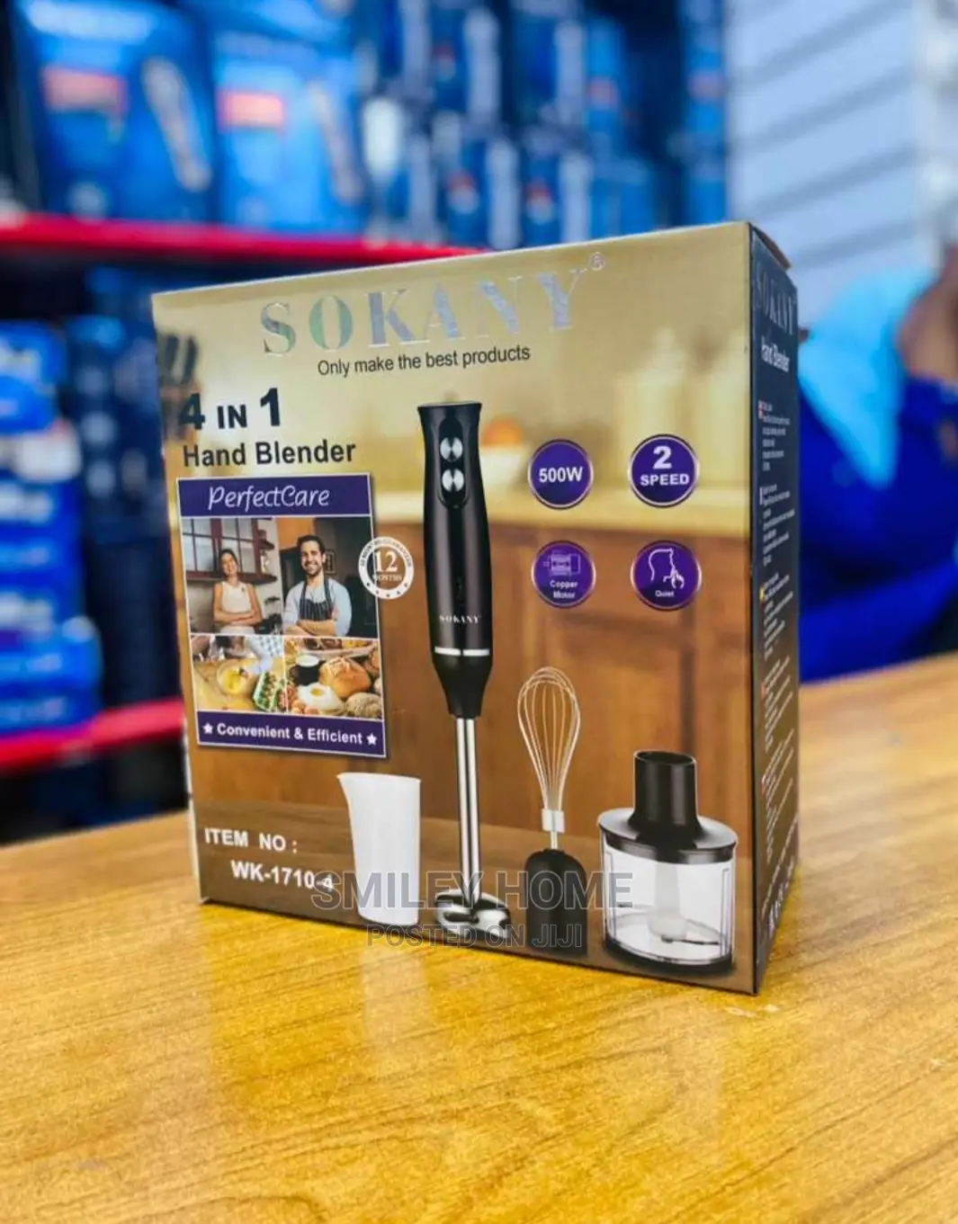 4 in 1 Hand Blender Sokany