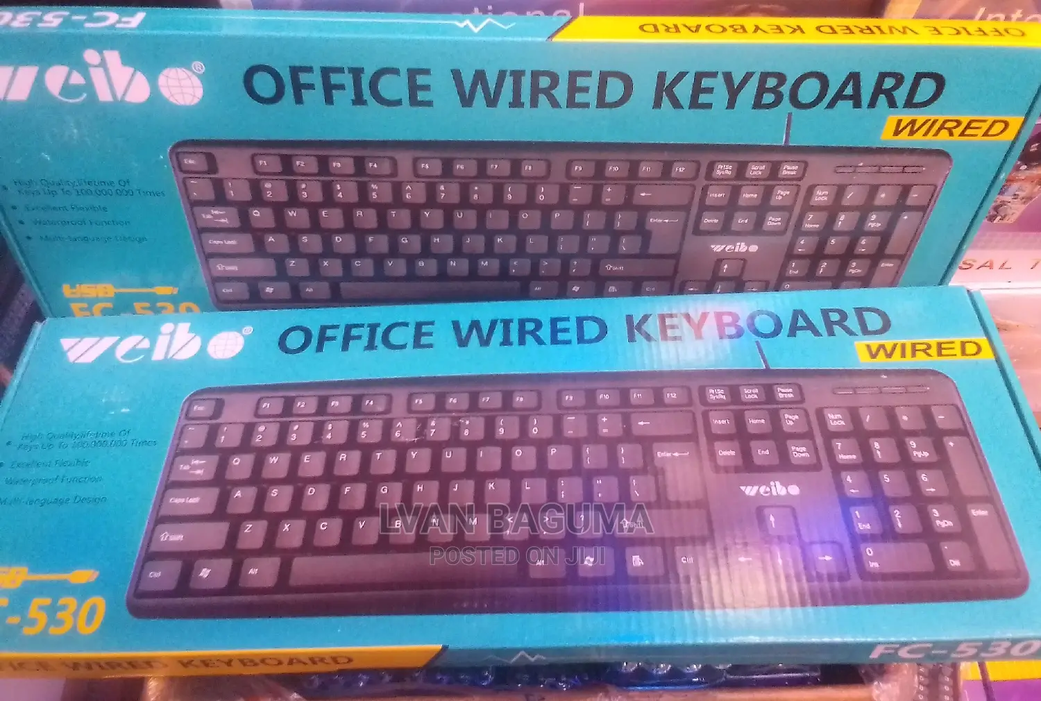 Office Wired Keyboard - 100,000,000 Times Keys Lifetime