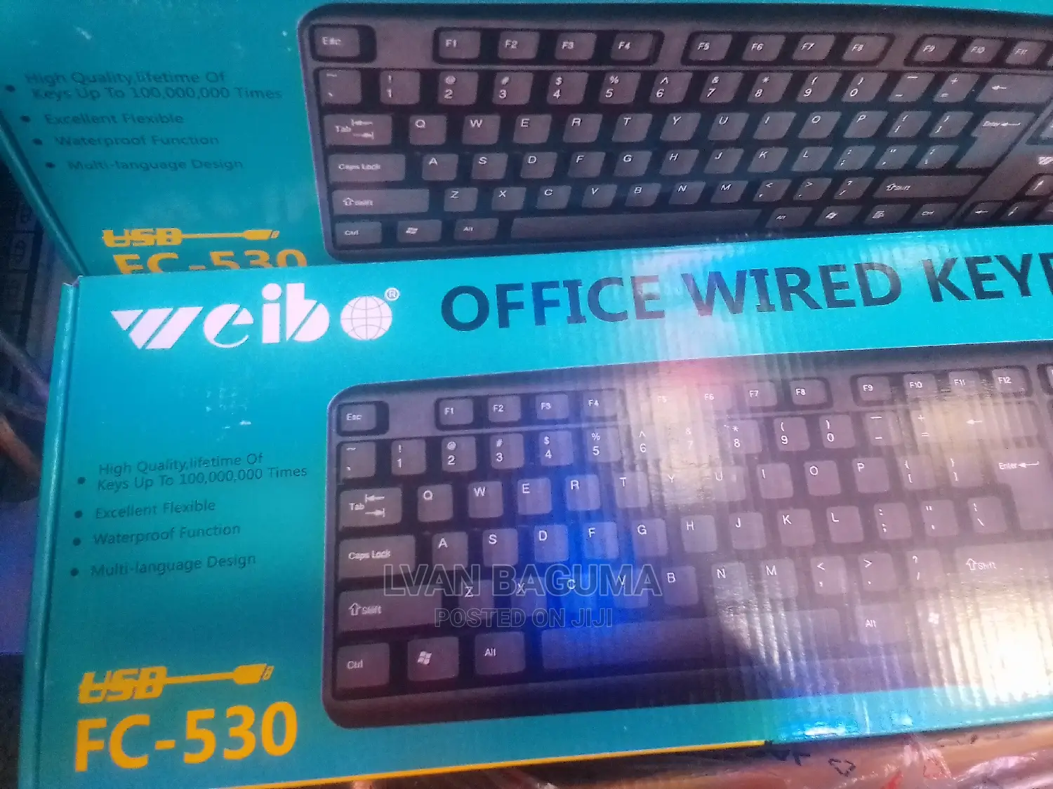 Office Wired Keyboard - 100,000,000 Times Keys Lifetime