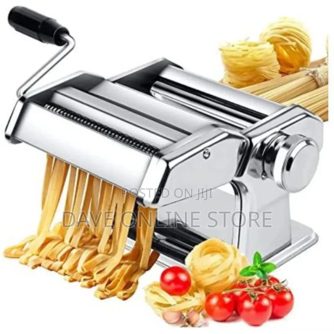Pasta Maker Roller, Manual Spaghetti, Noodles Maker Cutter