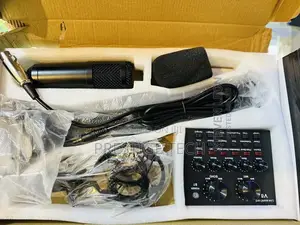 V8 Sound Card Set With BM800 Condenser Microphone Full Kit.