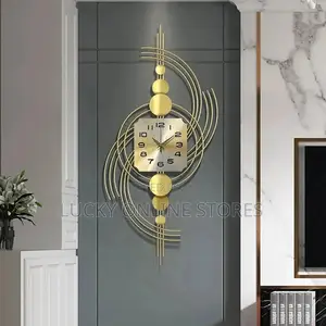 Modern Metal Wall Clock