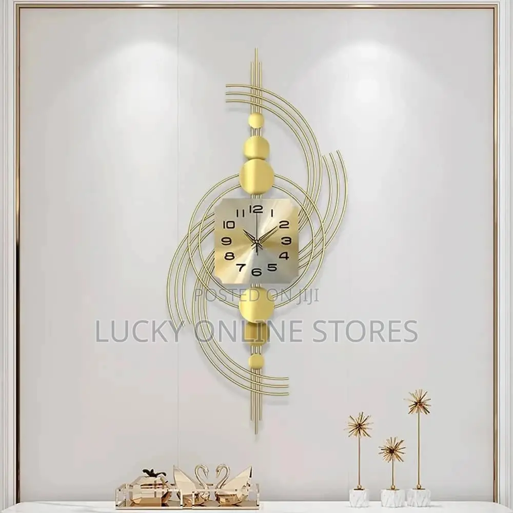 Modern Metal Wall Clock