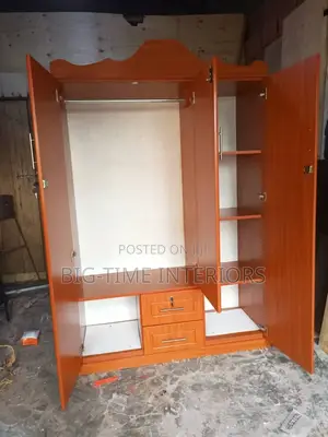 Triple Door Cherry Wardrobe 4*6feet