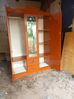 Triple Door Cherry Wardrobe 4*6feet