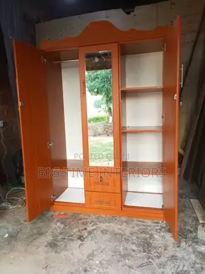 Cherry Triple Door Wardrobe 4*6feet