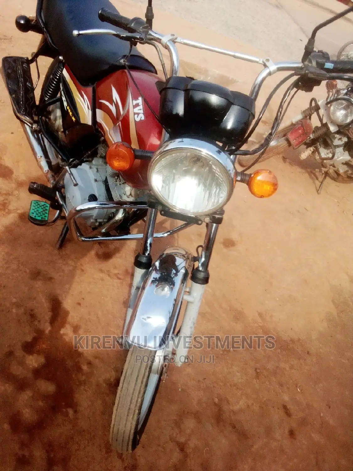 TVS XL 100 2017 Red