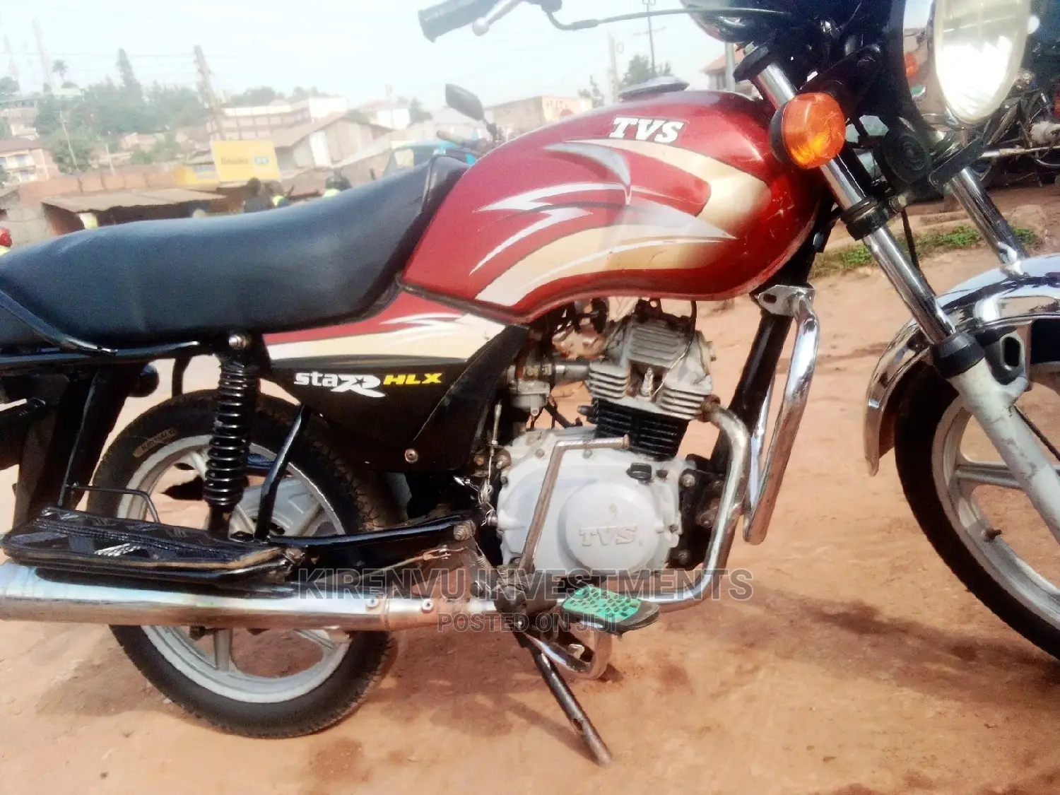 TVS XL 100 2017 Red