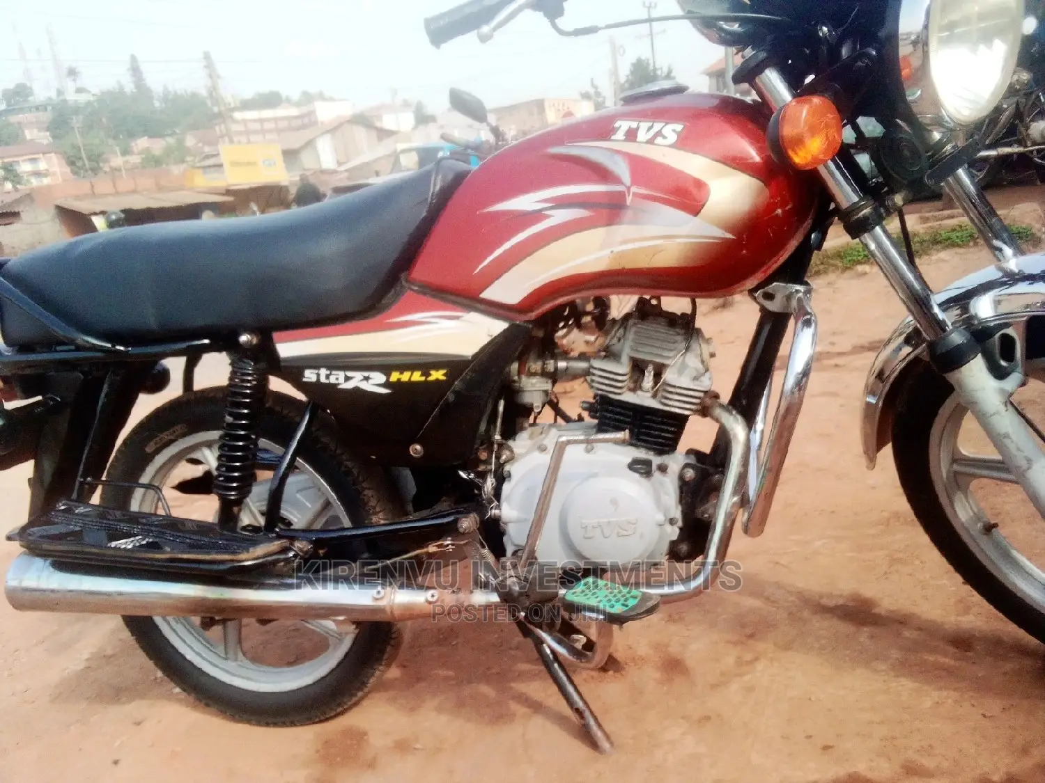 TVS XL 100 2017 Red