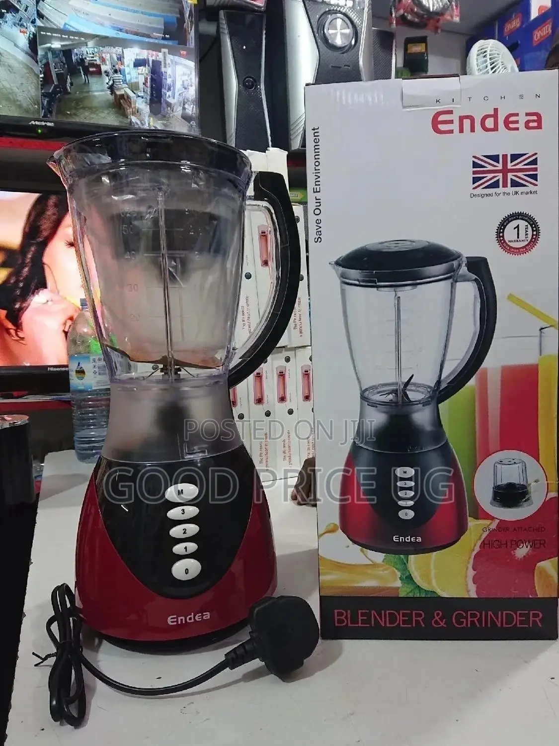 Endea England Blender With 2 Year Warranty