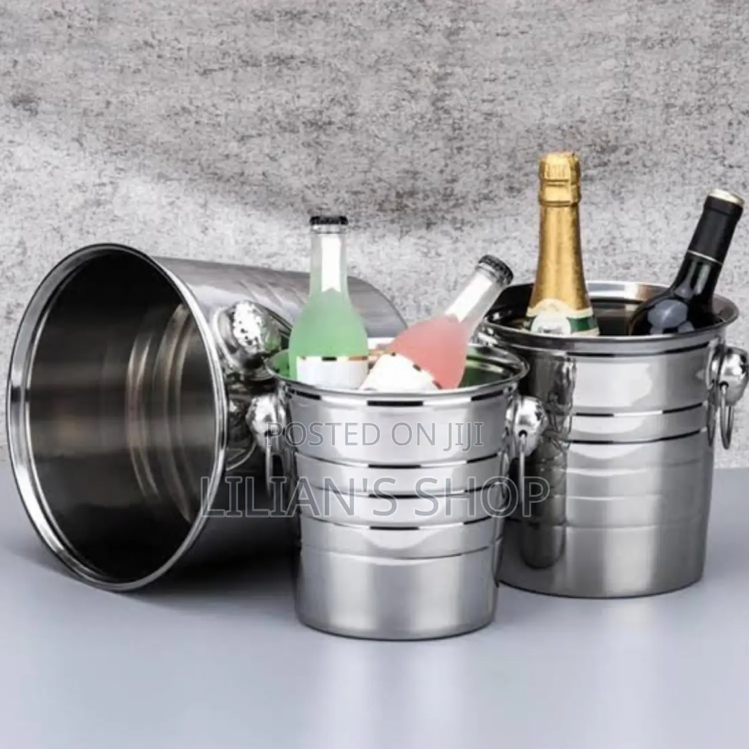 Stainless Steel Ice Bucket