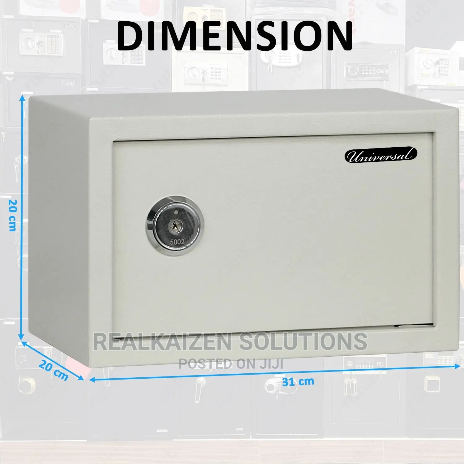 UNIVERSAL Brick Size Mechanical Key Safe Home|Office|Hotel