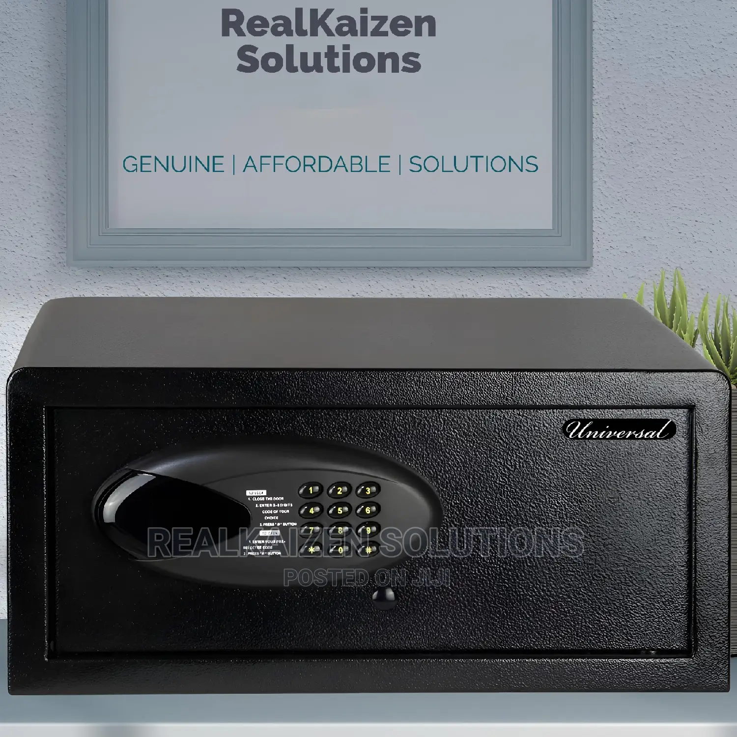 UNIVERSAL Electronic Brick Digital Black Keypad & Key Safe