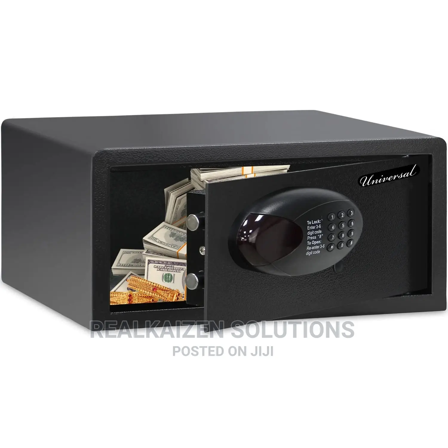 UNIVERSAL Electronic Brick Digital Black Keypad & Key Safe