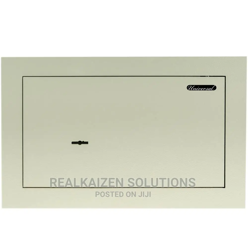 UNIVERSAL Recessed Wall Security Key Operated Safe Vault Box