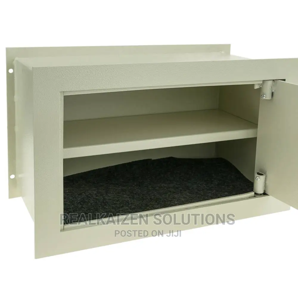 UNIVERSAL Recessed Wall Security Key Operated Safe Vault Box