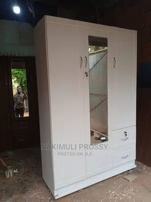 Brand New 3 Doors White Wardrobe
