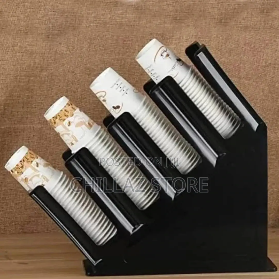 Paper Cup Holder Organizer With Stand