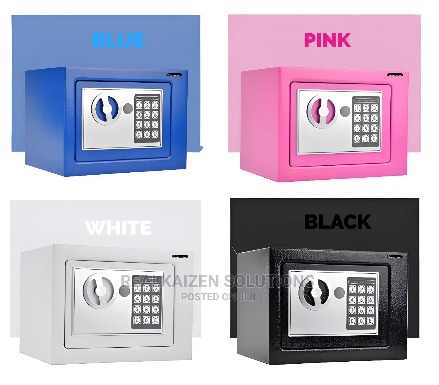 UNIVERSAL Electronic Code And Key Small Safe