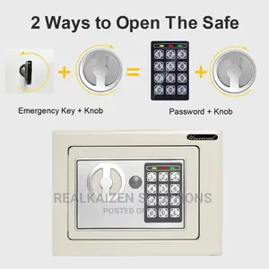 UNIVERSAL Electronic Code And Key Small Safe