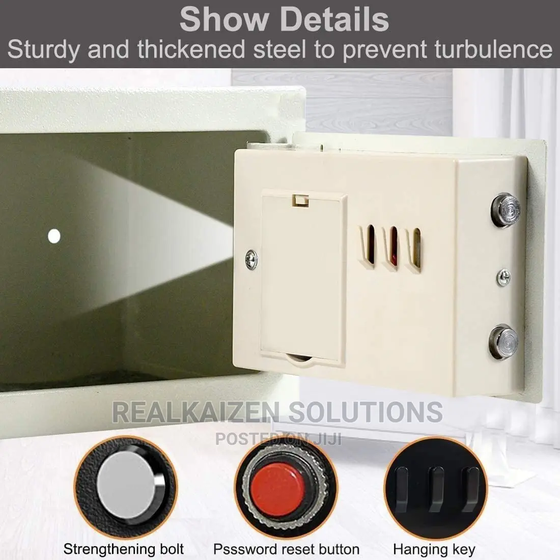 UNIVERSAL Electronic Code And Key Small Safe