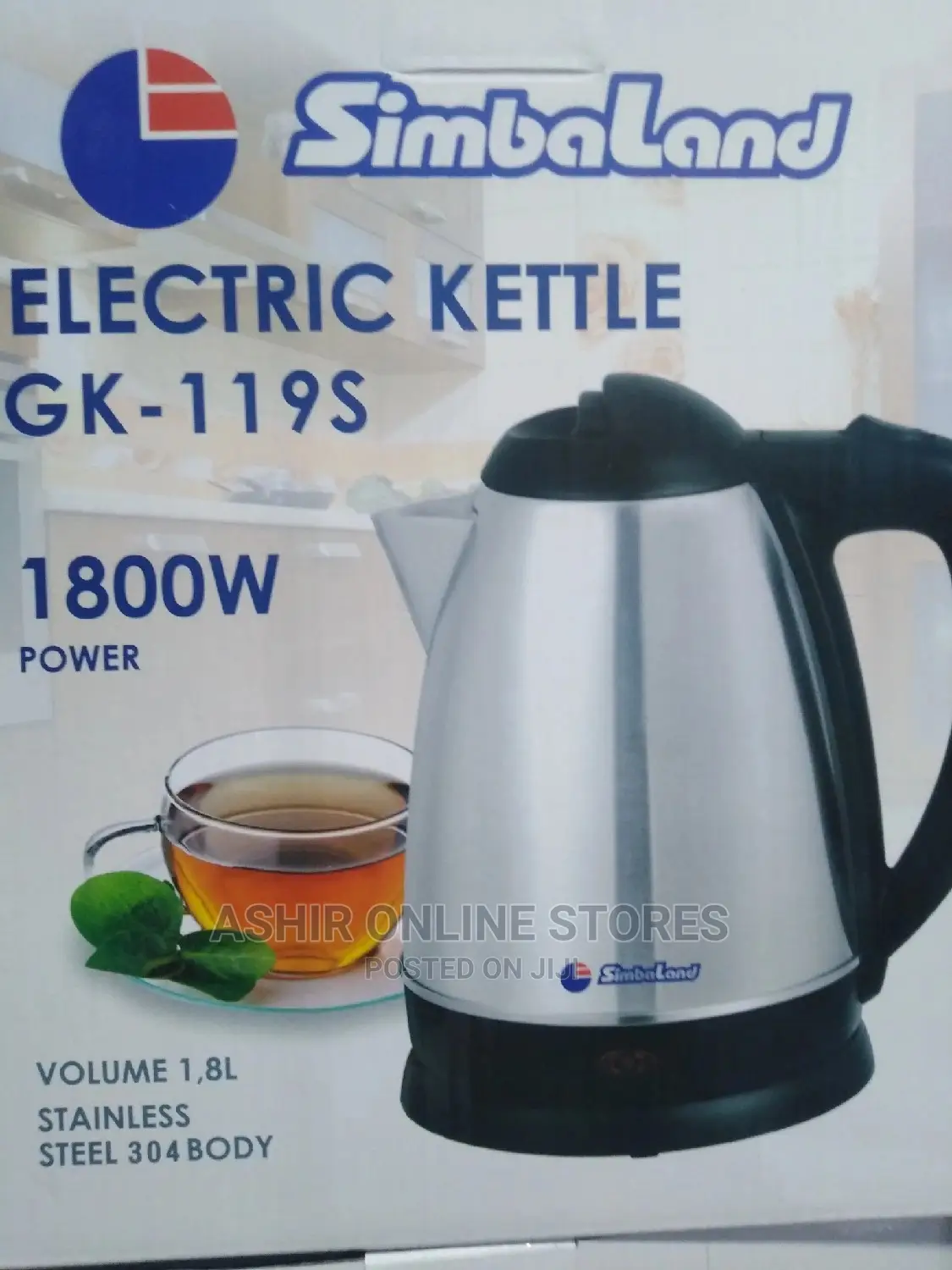 Simbaland Electric Kettle
