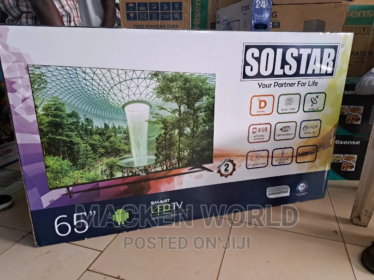 65 Solstar Google Uhd Tv on Promotion