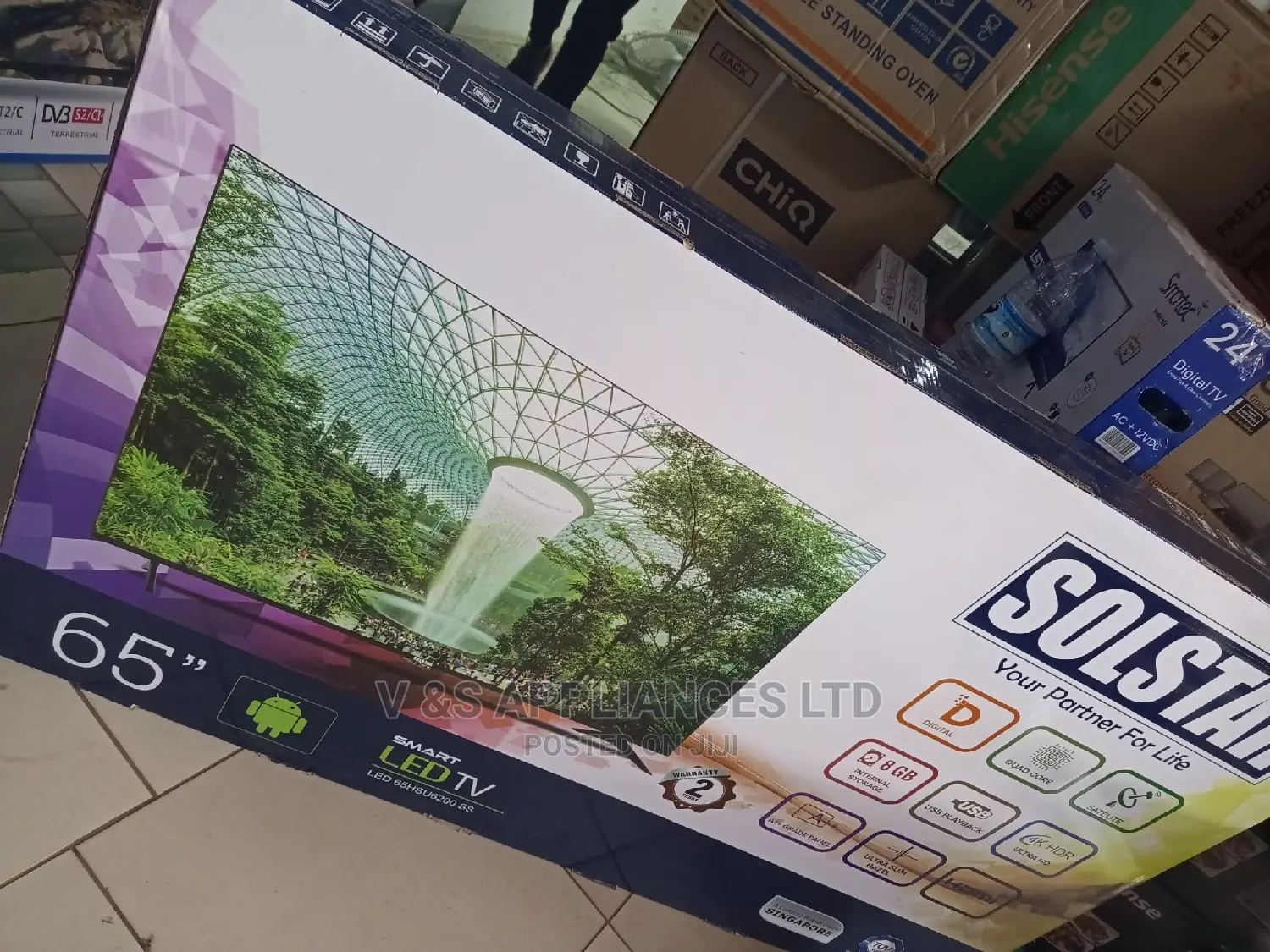 65 Smart Tv Solstar UHD