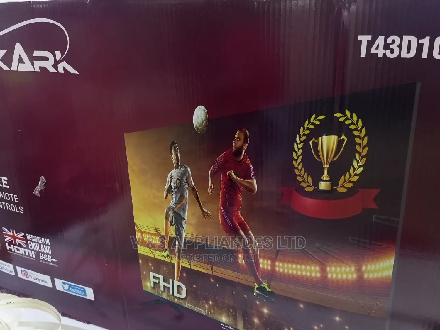 43 Blackark Smart Tv
