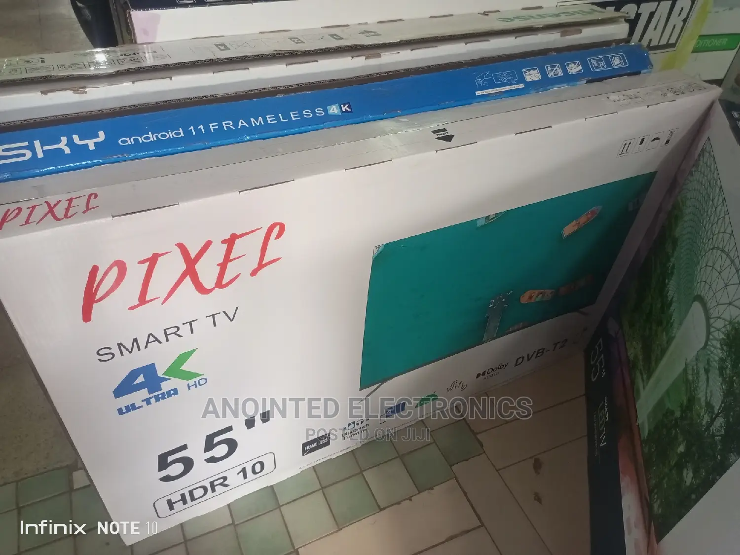 Pixel 55" Smart Tv