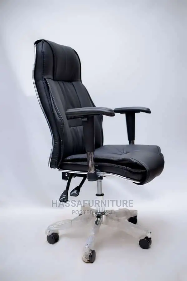 Reclining Leather Office Chair